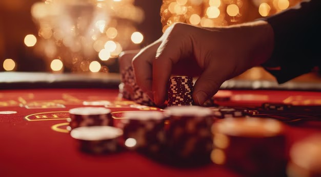 Red Tiger live blackjack table with croupier and multiple camera angles